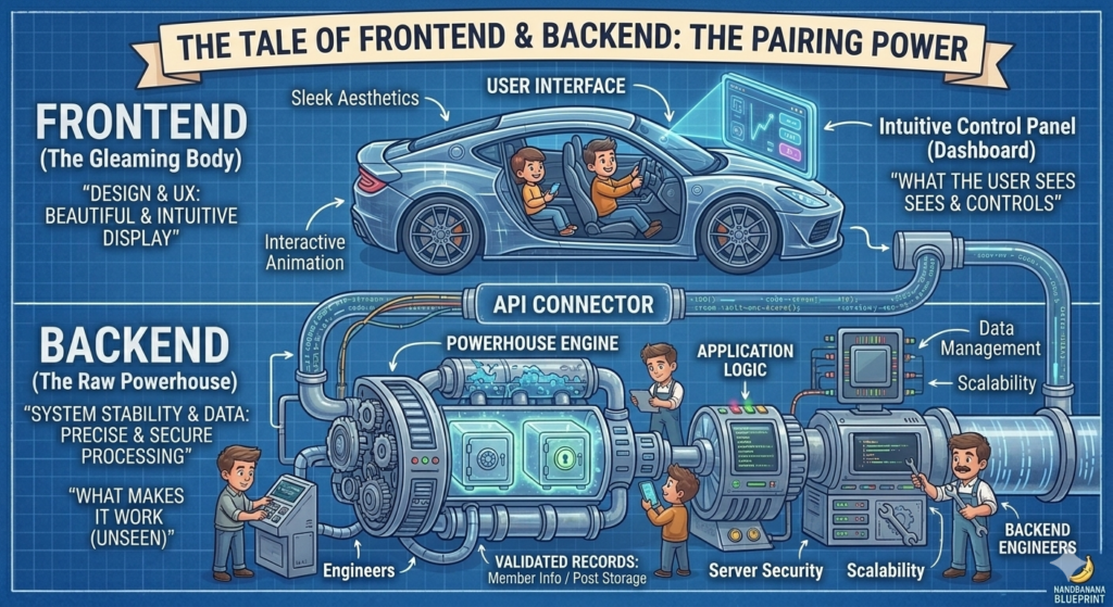 frontend-vs-backend comparison