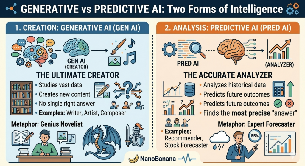 generative-ai- vs- predictive-ai
