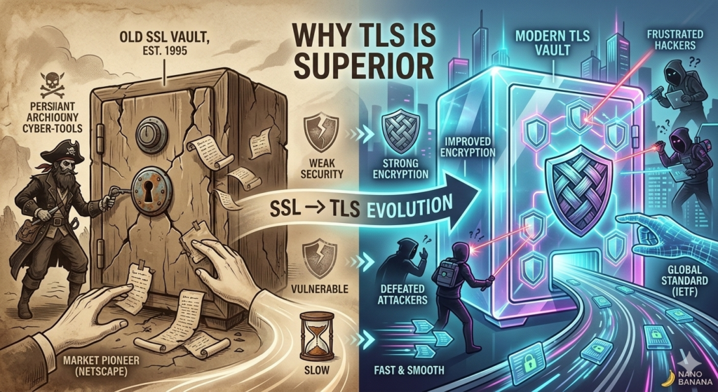 ssl-vs-tsl, tsl's superior