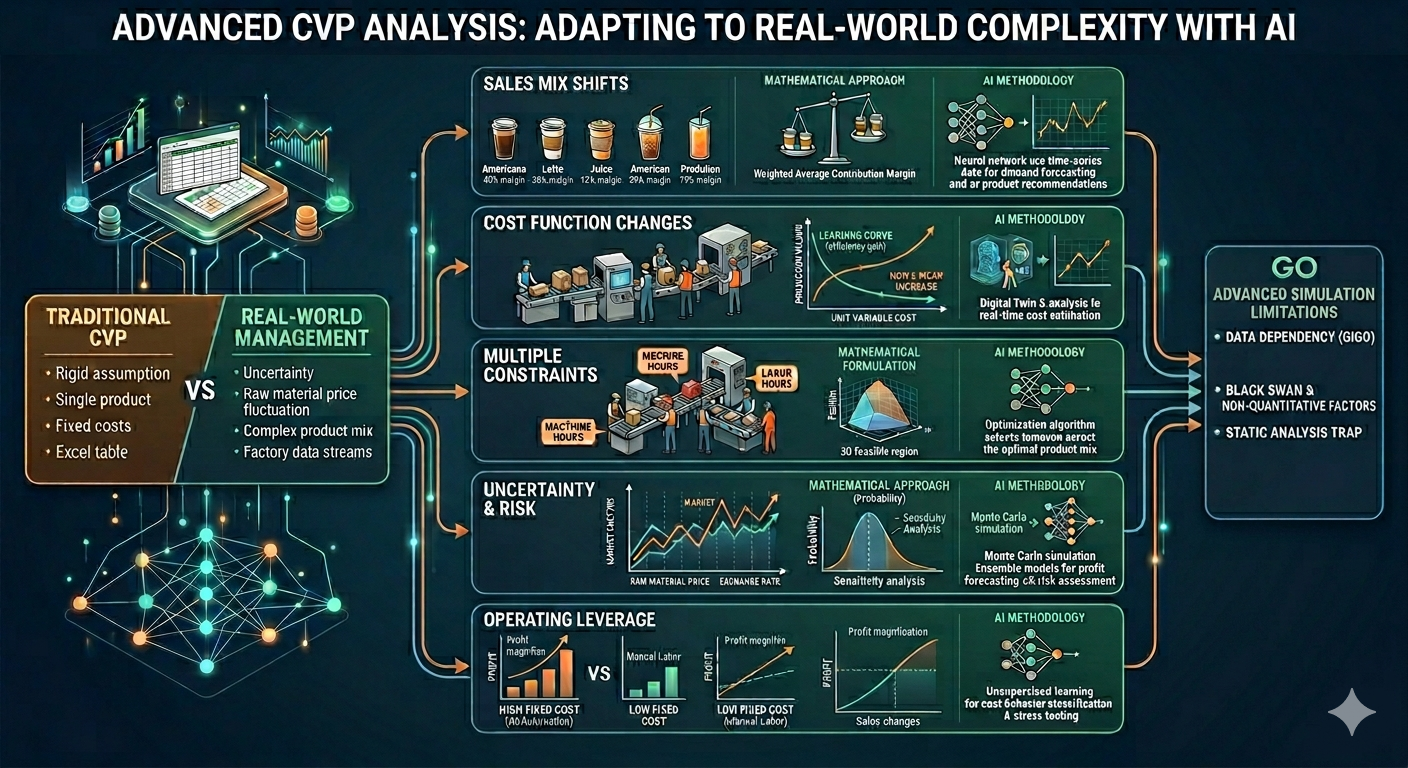 Advanced CVP Analysis Methods: Practical Issues and AI Analysis Techniques